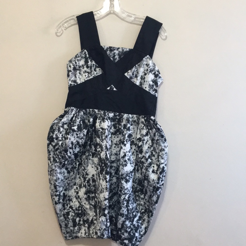 Black and White Formal Dress